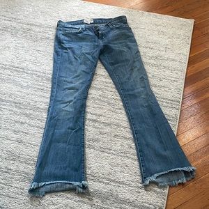 current Elliot jeans size 26 blue lighter wash.